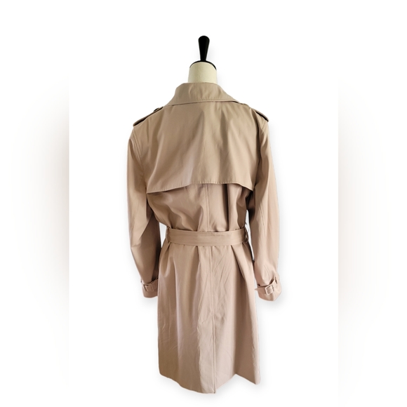 Marks & Spencer M&S Collection Double-Breasted Trench Coat in Sand,   US 14/UK18 - Picture 3 of 8